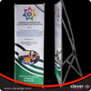 Banner tipo x, arañita, Clever Print, gran formato